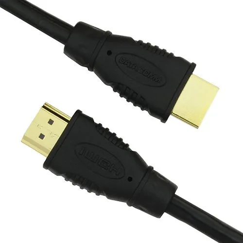 DataComm 46-1012-BK TrueStream Pro 10.2 GBPS High Speed HDMI Cable, 12'., Passive