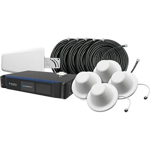 Wilson 460153 Enterprise 4300 Industrial-Grade, In-Building Cellular Repeater, 50 Ohms, N-Female