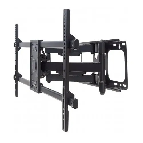 Manhattan 461290 Universal LCD Full-Motion Large-Screen Wall Mount, 37-90", 75 kg (165 lbs.) Black
