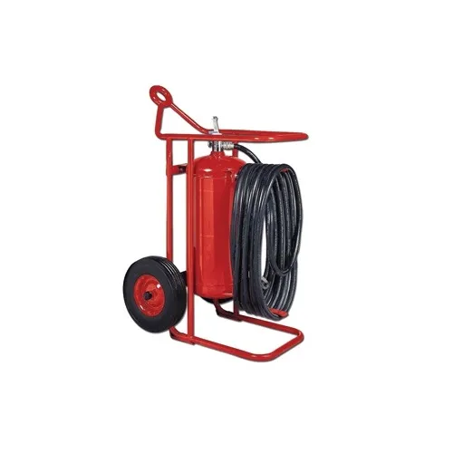 Kidde 466504 20-A, 160-B:C, 50# AB:C Wheeled Extinguisher ABC Dry Chemical, Red
