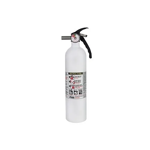 Kidde 466627MTL MAR110 Series 1-A, 10-B:C, 2.5# Nylon Strap Fire Extinguisher, White