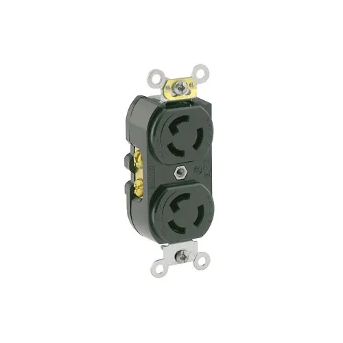 Leviton 4700 Receptacle Lock, 2-Pole, 3-Wire, L5-15, 15A, 125V