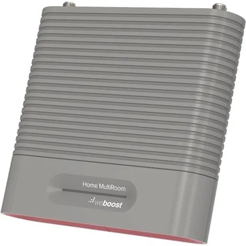 weBoost 470144 Home Multi-Room Cellular Signal Booster Kit, 75 Ohms, F-Female