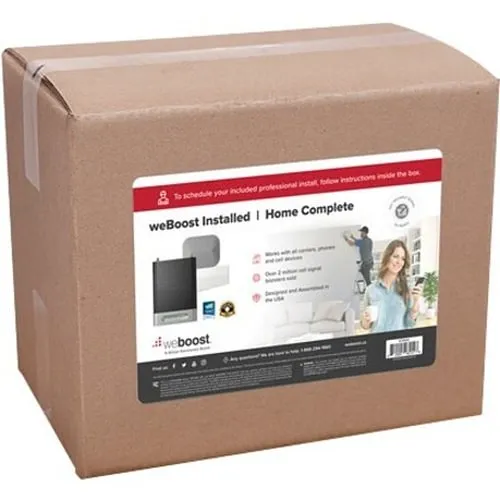 weBoost 474445 Installed, Home Complete Cell Signal Booster