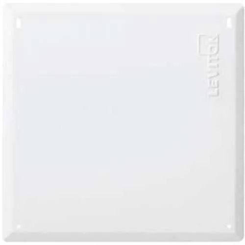 Leviton 47605-14B Structured Media 14"Flush Mount Cover Only, Metal, White