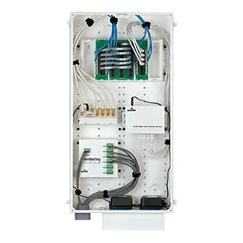 Leviton 47605-28N 28" Structured Media Enclosure, Metal, White