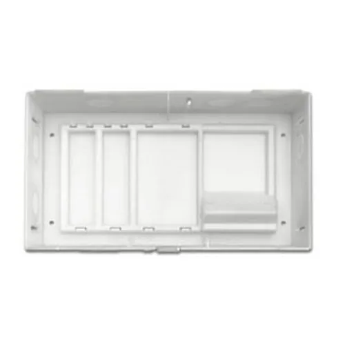 Leviton 47605-MDU MDU Compact StU RMSctured Media Enclosure with Cover, Empty