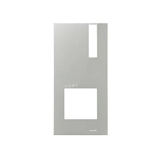 Comelit 4793MA Faceplate for Quadra with Buttons, Aluminium