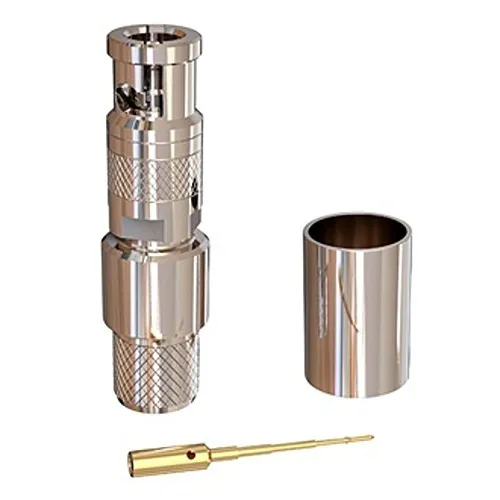 Belden 4794RMBUHD3B50 12 GHz Micro BNC Crimp Connector, 3-Piece, 50-Pack