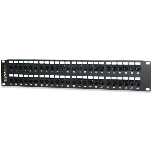 Signamax 48458-C6C 48-Port CAT6 MT Series Patch Panel
