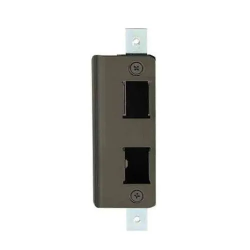 Adams Rite 4901-21-119 Deadlatch Strike, 4-1/2" Wide Jamb, Black Anodized