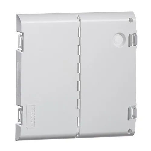 Leviton 49605-14S Vented Hinged Door, Plastic, 14",  White