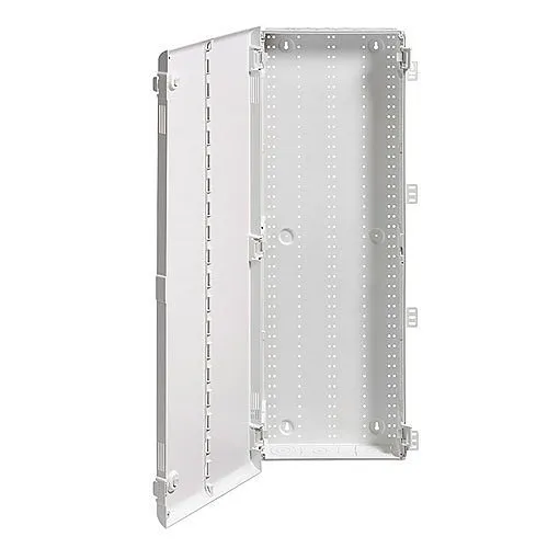 Leviton 49605-42P 42" Wireless StU RMSctured Media Enclosure with Vented Hinged Door, Plastic, White