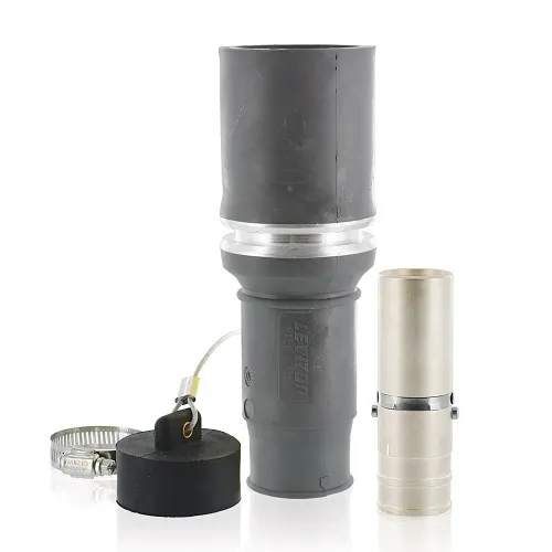 Leviton 49F64-GY  Rhino-Hide 49 Series Single Pole Female Connector, 646 MCM, Gray