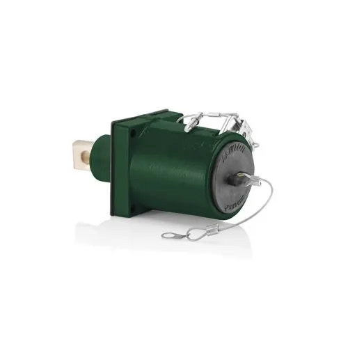 Leviton 49FR1-XG Rhino-Hide 49 Series Single Pole Female Receptacle, Single Hole Bus Bar