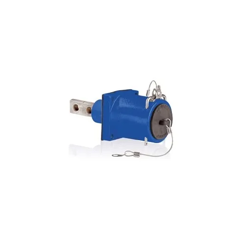 Leviton 49FR2-CB High Amp Complete Female Receptacle Double Hole, Blue