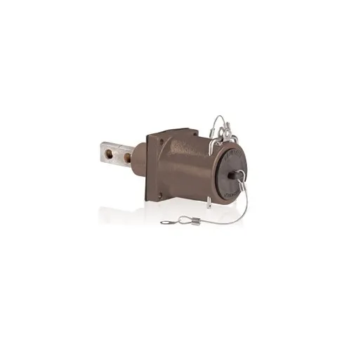 Leviton 49FR2-CH Rhino-Hide 49 Series Single Pole Female Receptacle, Double Hole Bus Bar