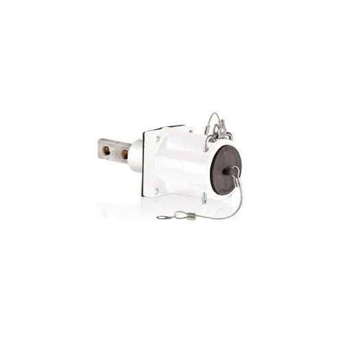 Leviton 49FR2-CW Rhino-Hide 49 Series Single Pole Female Receptacle, Double Hole Bus Bar