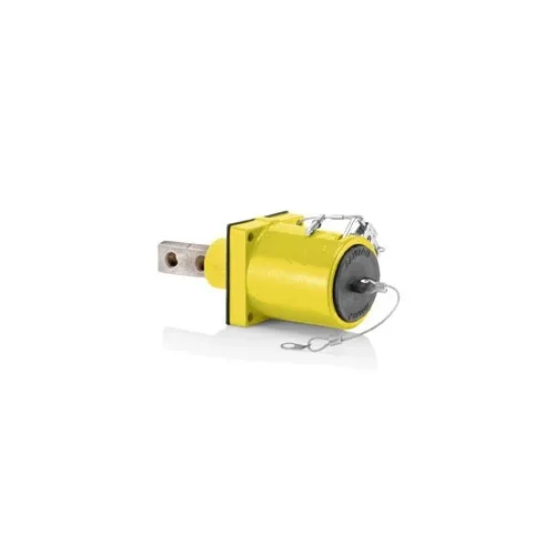 Leviton 49FR2-XY Decora Complete Female Receptacle, Double Hole Bus Bar, Yellow