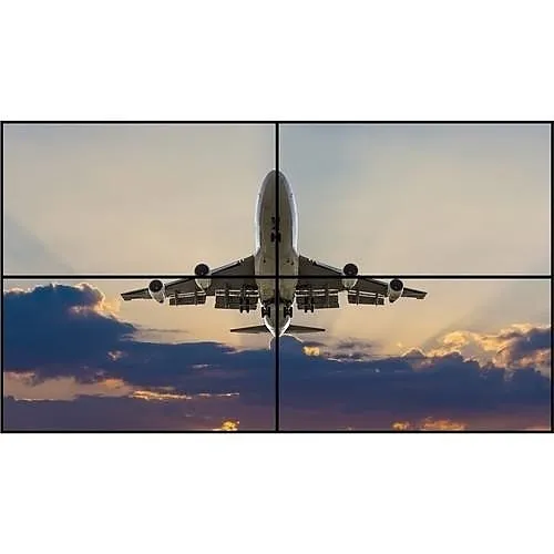 LG Pro 49VL7DW-4P 49" 2x2 49LVL7D-A Video Wall Bundle with Mounting Kit