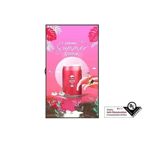 LG Pro 49XS4P-B 49" Window Facing Signage, FHD