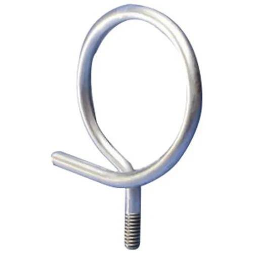 nVent CADDY 4BRT32 2" Threaded Bridle Ring with 1/4" Metal Screw, Electrogalvanized Steel