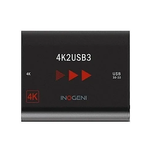 INOGENI 4K2USB3 HDMI 4K to USB 3.0 Capture Card Camera Converter