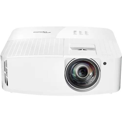 Optoma 4K400STX 4K UHD Short Throw Projector, Extensive Connectivity Dual HDMI Ports, Audio Connections, USB Power, 12V Trigger and RS232, 4000 lm