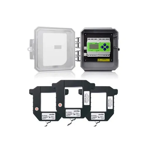 Leviton 4OUMR-4M Modbus Submeter Kit, Outdoor, Universal Voltage, 3-Phase 3-4 Wire, 400A, 3 Split Core Current Transformers