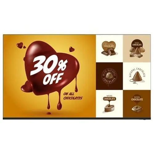 Sharp NEC 4P-B55EJ2U 55" AQUOS 4PB Series 4K Ultra HD Commercial TV