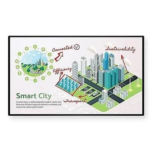 Sharp NEC 4W-B75FT5U 4W-B Series 75" Class 4K UHD AQUOS BOARD Multi-Touch Screen LCD Display