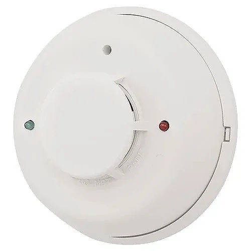 System Sensor 4WTR-B Photoelectric i3 Series Smoke Detector, 4-Wire, Thermal Sensor, Form C Relay