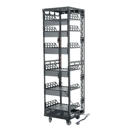 Middle Atlantic 5-37-CONFIG Slim 5 Series Pre-Configured Rack, Rack Frame, 20" Depth, 37U RMS