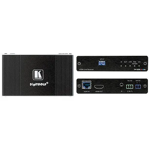 Kramer 50-80506090 TP-789R 2-Way PoE Receiver with RS-232 and IR Over Long-Reach