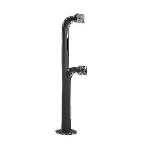 LiftMaster 50-PED4272 Pad Mount Gooseneck, Dual Height 42" / 72", Black