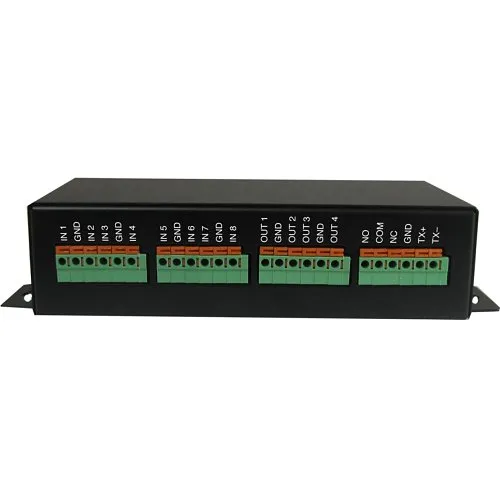 Exacq 5000-50200 External USB Input/Output Module, Eight TTL Inputs, Four TTL Outputs, One Relay Output, One RS-485 Connection