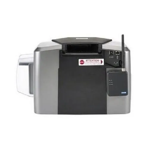 HID FARGO 50030 DTC1250e ID Card Printer with Ethernet and Magnetic Stripe Encoding, Single-Sided