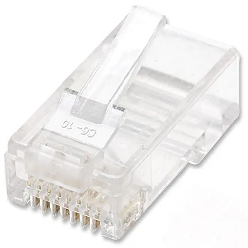Intellinet 502344 CAT6 RJ45 Modular Plugs, 100-Piece
