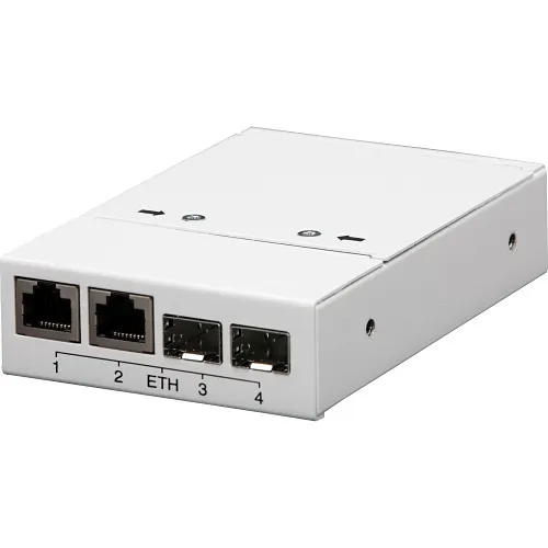 AXIS T8604 T864 Series 4-Port Media Converter Switch with RJ45 Ports