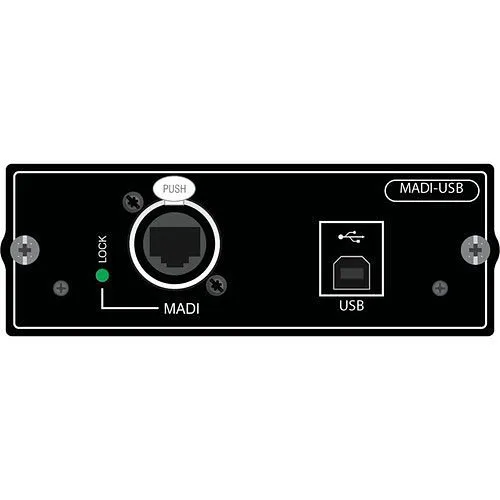 Soundcraft 5046678.V Soundcraft MADI-USB Combo Option Card for Si Series Consoles