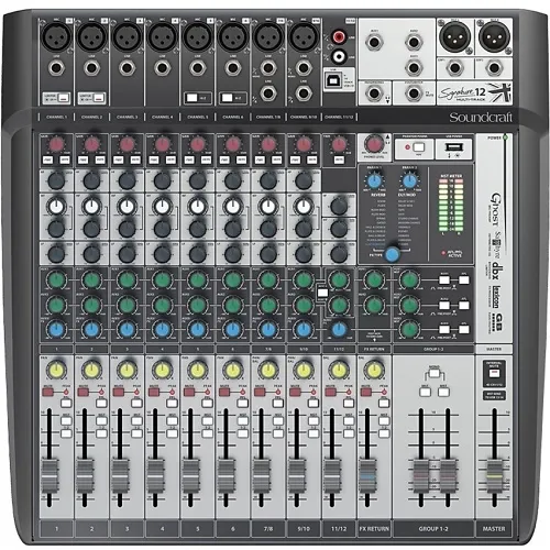 Soundcraft 5049557 Signature Series 12-Channel Mixer System