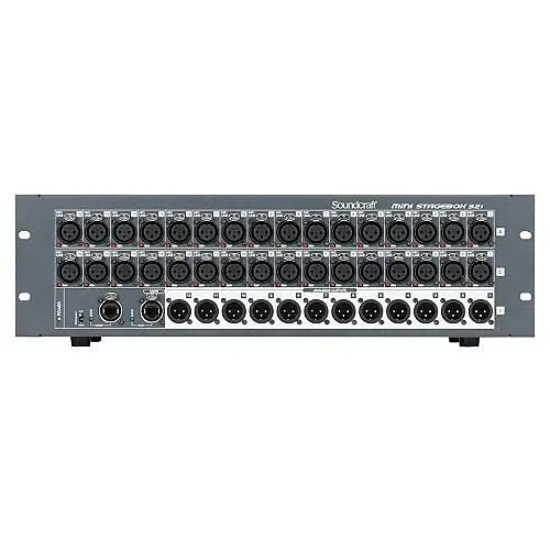 Soundcraft 5074418 Soundcraft Mini Stagebox 32i Compact Digital Stageboxes with Remote Controlled I/O