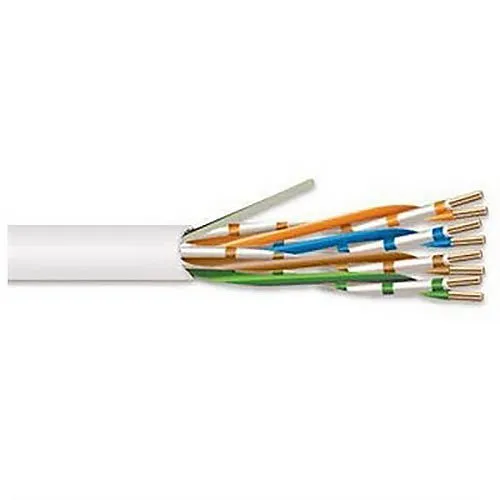 Superior Essex 51-241-48 Marathon LAN CAT5e Plenum Cable, 24/4 Solid BC, CMP, 1000' (304.8m) POP Box, White