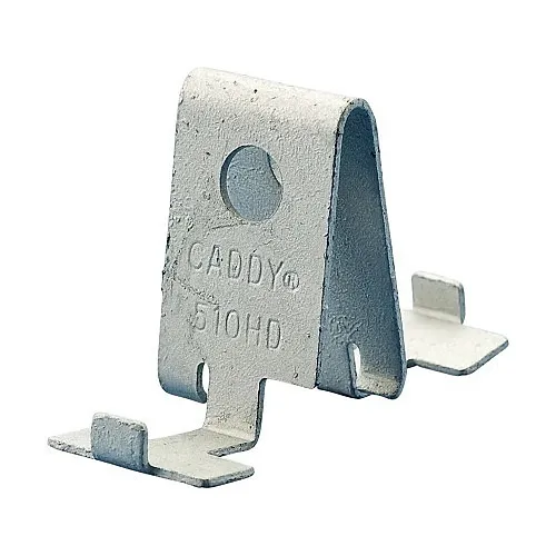nVent CADDY 510HD Mounting Clip for Heavy Duty T-Grid Box Hanger, Spring Steel, CADDY Armour