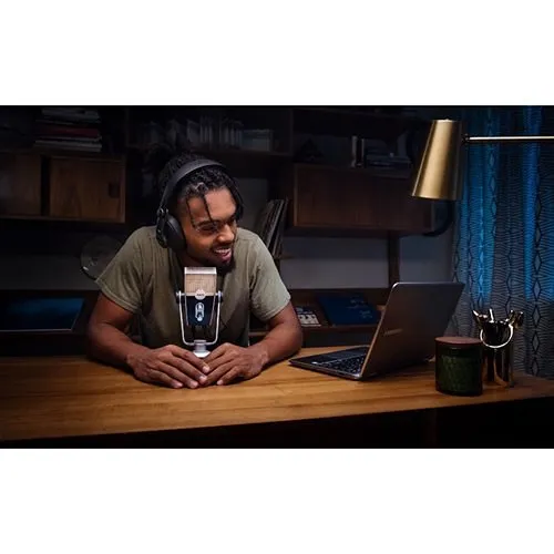 AKG 5122010-00 Podcaster Essentials Lyra USB Microphone and AKG K371 Headphones