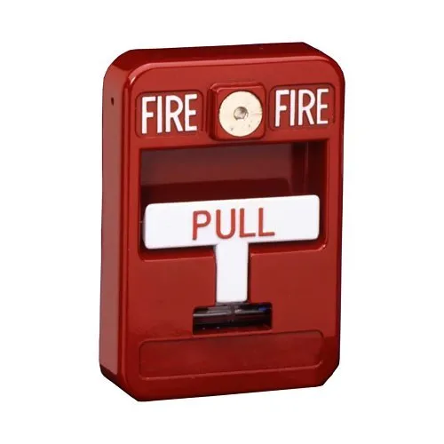 Honeywell Home 5140MPS-2 Manual Fire Alarm Pull Station, Allen Hex Fitting, Wire Leads