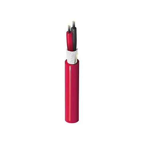 Belden 5140U1 0021000 14/1 Stranded TC Security and Sound Cable, PVC Insulation, Waterblocking Tape, PVC Jacket, CL3, FPL, PLTC, Red