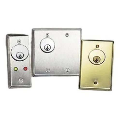 Dortronics 5141-25 Single Momentary Action Switch, DPDT, Single Gang Plate