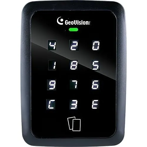 GeoVision GV-RKR1355 Scramble Keypad Reader with Numeric Keys Displayed