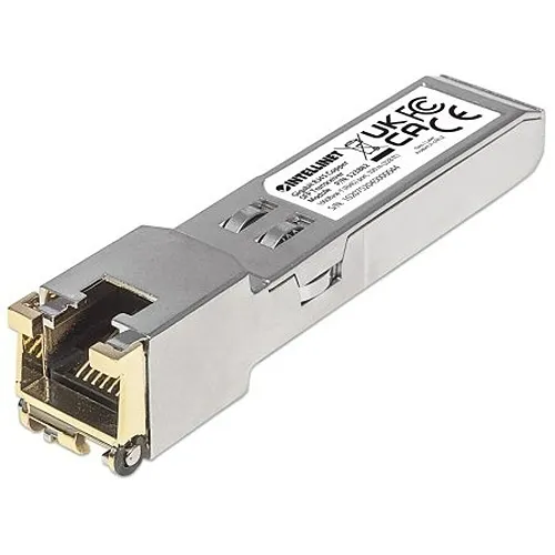 Intellinet 523882 10GTEK Gigabit RJ45 Copper SFP Module